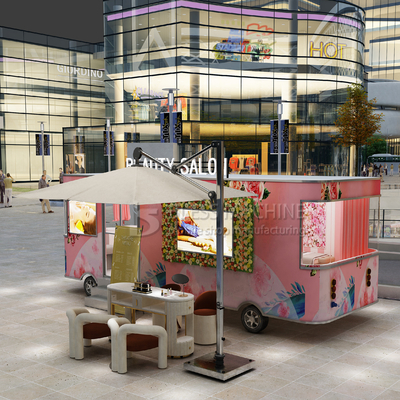 Elektrisch Mobil Schönheitssalon Kosmetik Hautpflege SPA Van Truck Trailer 2022 Outlet