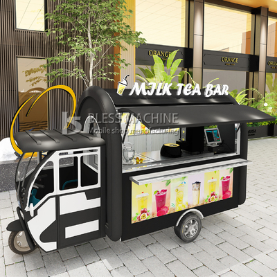 Milch-Tee-Bar-Dreirad 2022 Elektrischer Dreirad für komplette Maschinen-Ausrüstung bei Outlet