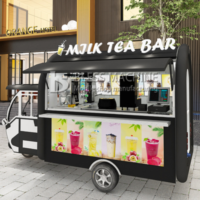 Milch-Tee-Bar-Dreirad 2022 Elektrischer Dreirad für komplette Maschinen-Ausrüstung bei Outlet