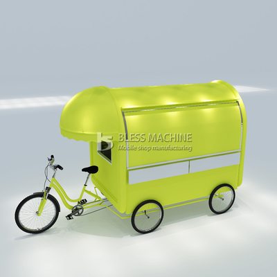 Multipurpose Mobile Fast Food Snack Getränke Pedal Fahrrad Dreirad für Snack Food 2022
