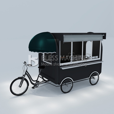 2022 Outlet Mehrzweckmobile Fastfood Snack Getränke Pedal Fahrrad Dreirad