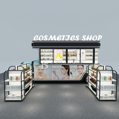 2023 angepasste elektrische mobile Kosmetik Make-up-Produkt Hautpflege Boutique Trailer Wagen