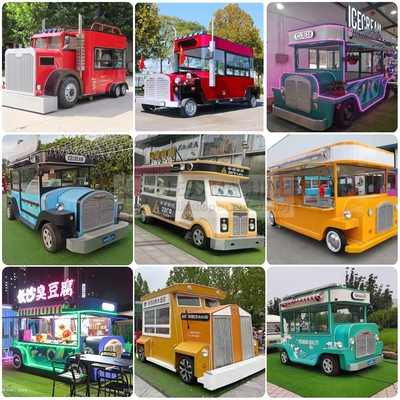 2023 angepasste elektrische mobile Kosmetik Make-up-Produkt Hautpflege Boutique Trailer Wagen