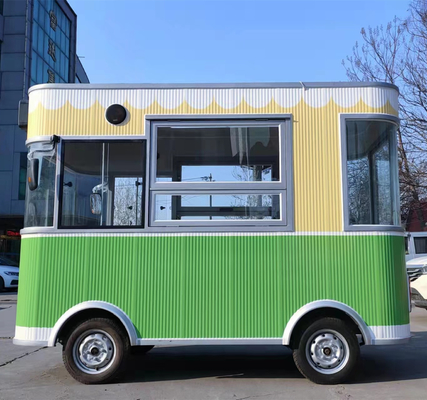 Mobiles Elektro-Snack und Getränke Catering Van Truck Kiosk-Wagen für unterwegs