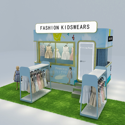 2022 Elektrische mobile Mode Kinderbekleidungswagen zum Verkauf von Kleidung Bequem