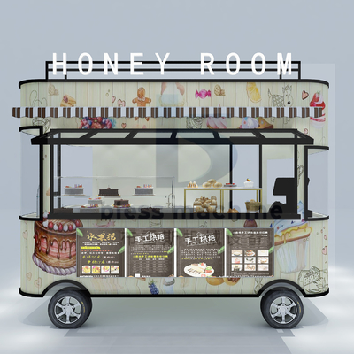 Elektrische Mobilkarre Kuchen Desserts Kekse Schokolade Van Truck Wagen 40km pro Stunde Geschwindigkeit