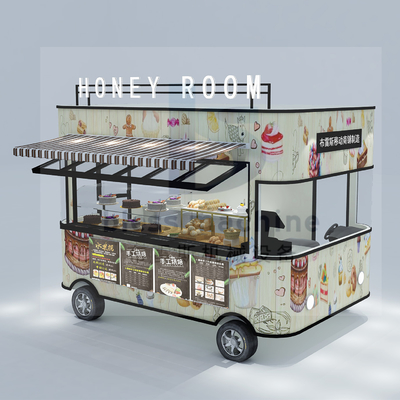 Elektrische Mobilkarre Kuchen Desserts Kekse Schokolade Van Truck Wagen 40km pro Stunde Geschwindigkeit