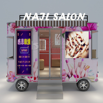 Elektrische Handys Nagelmaniküre Salon Lkw Anhänger Wagen 2023 Hot Ankunft von Outlet