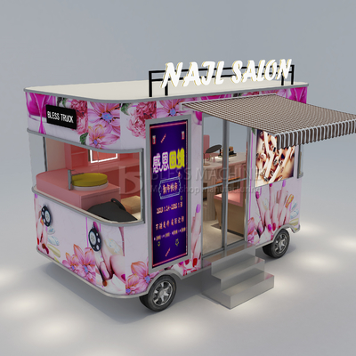 Elektrische Handys Nagelmaniküre Salon Lkw Anhänger Wagen 2023 Hot Ankunft von Outlet