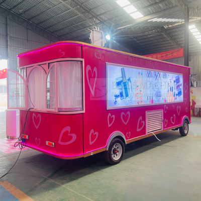 40 km/h Batteriebetriebener mobiler Salon-Truck für Schönheitsmake-up und Spa-Services