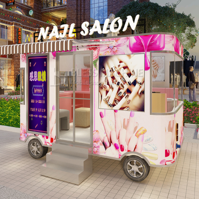 2022 Outlet Kosmetik Friseur Maniküre Elektrisch Mobil Schönheitssalon Truck
