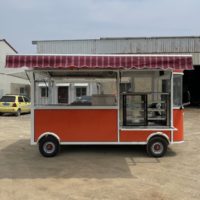 Elektrisch Mobil Bridecake Geburtstagstorte Dessert Gebäck Hamburger Sandwich Hot Dog Truck Anhänger Wagen