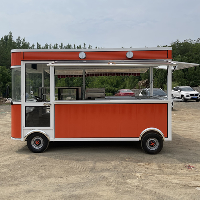 Elektrisch Mobil Bridecake Geburtstagstorte Dessert Gebäck Hamburger Sandwich Hot Dog Truck Anhänger Wagen
