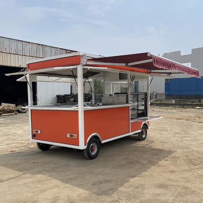 Elektrisch Mobil Bridecake Geburtstagstorte Dessert Gebäck Hamburger Sandwich Hot Dog Truck Anhänger Wagen