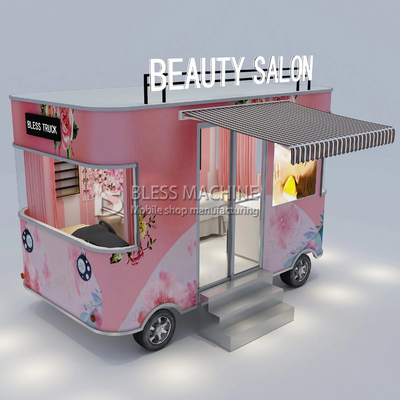 40 km/h Elektrisch Mobil Schönheitssalon Kosmetik Hautpflege Spa Lieferwagen Trailer