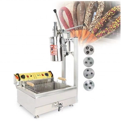 Super Performance Spanische Churros-Maschine mit geringen Investitionen und Edelstahlmaterial