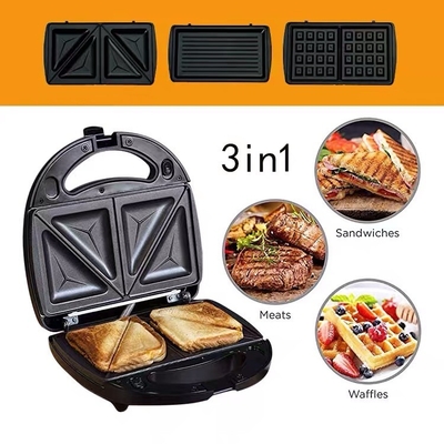 KJ-302 Panini-Sandwich- und Waffelmaschine für den Haushalt mit multifunktionalen Funktionen