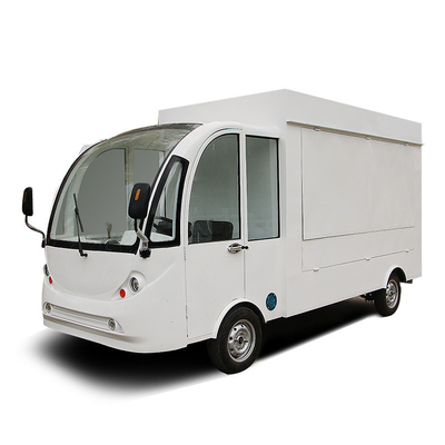 1000 KG Snack Sale Elektrische Vierrad-Mobil Speisewagen für Fritten String Kaltgetränk
