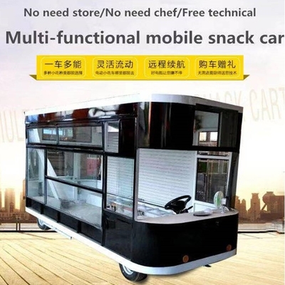 Nahrungsmittelverarbeitungsmaschine Super Performance Mobil Speisesauto Snackwagen mit geringer Investition