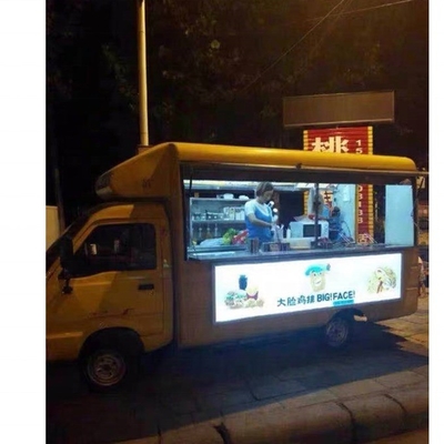 Maßgeschneiderter Super Performance Eis Tuk Tuk Pizza Trailer mit geringer Investition