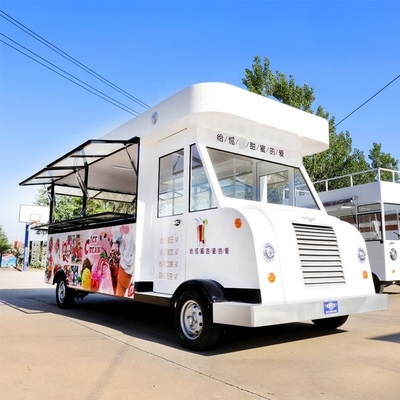 Der perfekte mobile Stall für Frühstücks- und Fastfood-Verkäufe an Sehenswürdigkeiten