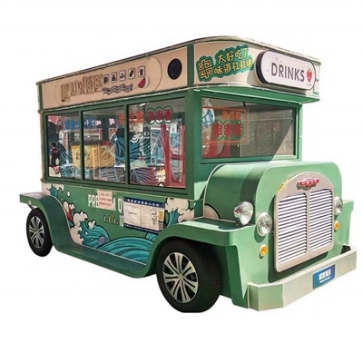 Der perfekte mobile Stall für Frühstücks- und Fastfood-Verkäufe an Sehenswürdigkeiten