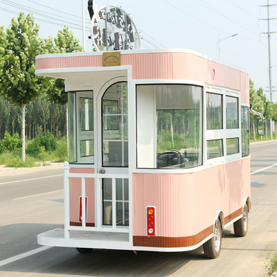 Individuell angepasster Elektro-Snack-Auto-Stall mit mobilen Speisen und Multifunktionsspeisesaal