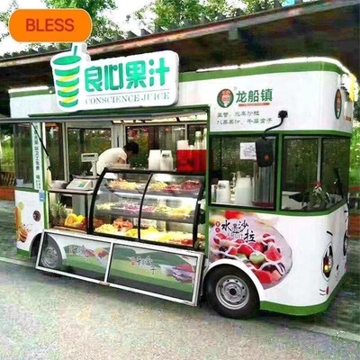 Individuell angepasster Elektro-Snack-Auto-Stall mit mobilen Speisen und Multifunktionsspeisesaal