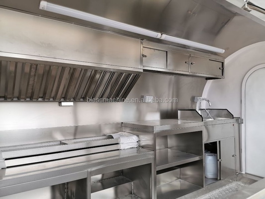Nachthandelstall Mehrfunktions-Elektro-Snackwagen für Mobilfrühstückswagen