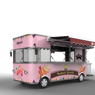 2022 Kapazitäts-Food-Truck-Anhänger mit Multifunktions- und Edelstahlkonstruktion