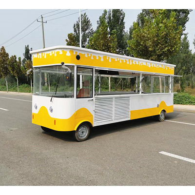 2022 Kapazitäts-Food-Truck-Anhänger mit Multifunktions- und Edelstahlkonstruktion