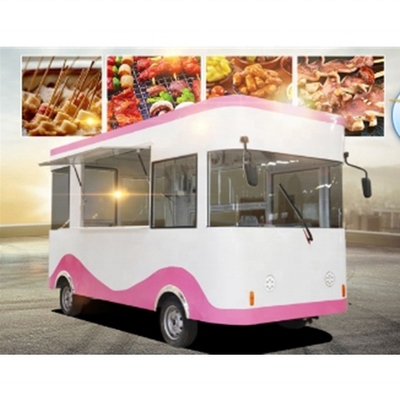 Videotechnische Unterstützung nach dem Service Mobil-Food-Kiosk Catering-Trailer für zu Hause