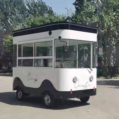 Inländisches Dorf Aktive Nachfrage Doppelseitige offene Tuk Tuk Food Cart für die Canton Fair