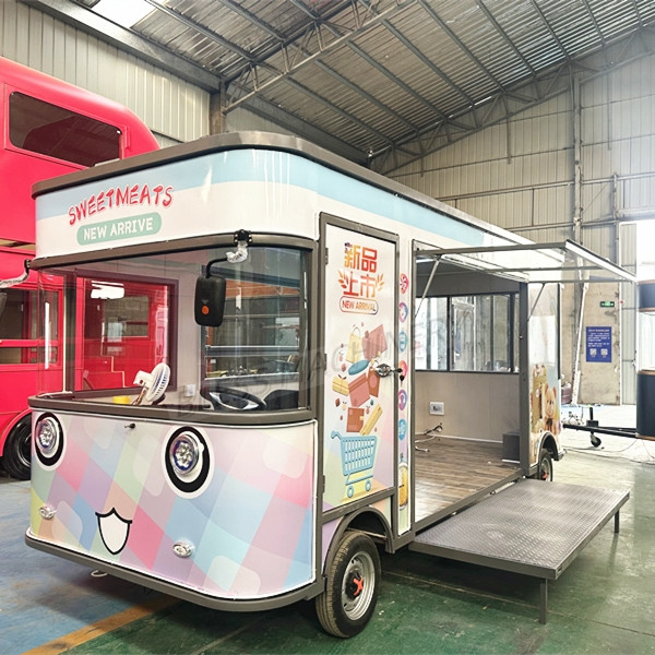 Elektrische Karre Mobil Snack Brot Food Truck für Weingüter und Lebensmittel Getränke Anwendung