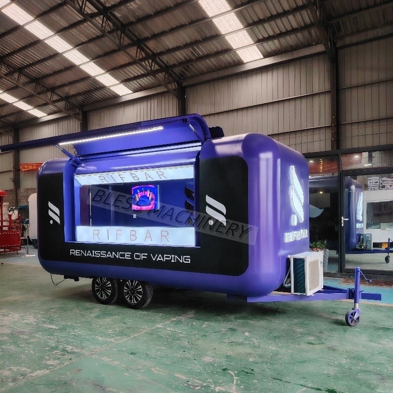 Am beliebtesten Food Trailer Fast-Food-Wagen mit COC CE Pizza Eiscreme Food Truck Truck Türkei Europa