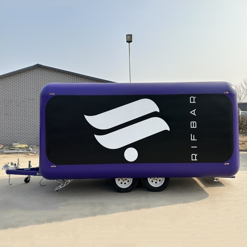 Mehrfunktionales Elektro-Mobil-Snack-Anhänger Boutique-Wagen für Einzelhandelsgeschäfte