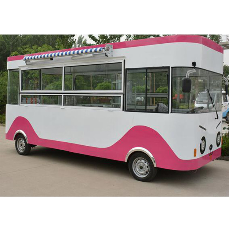 Erster Klasse Elektrische Straßeneis-Gastronomiewagen für Reisen Camping und kaltes Getränk