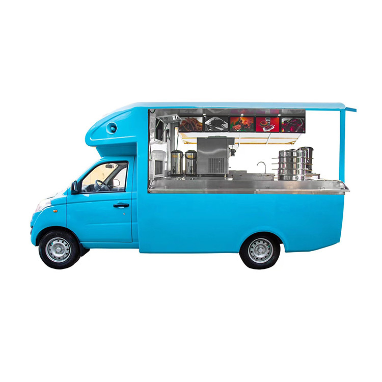 Voll ausgestatteter Brathähnchen Bier Snack mobiler Foodtruck für Snackliebhaber überall