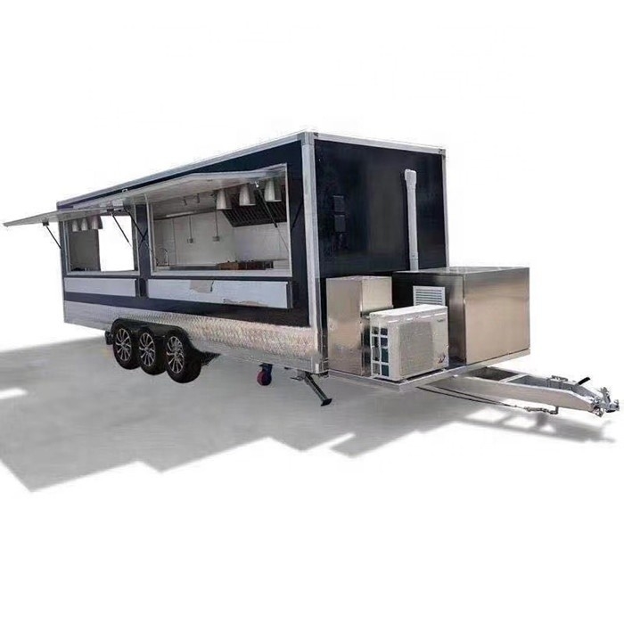 Energiebergbau Outdoor Fastfood Auto Mobilküche Lebensmittel LKW Catering Lebensmittel Van Catering Anhänger