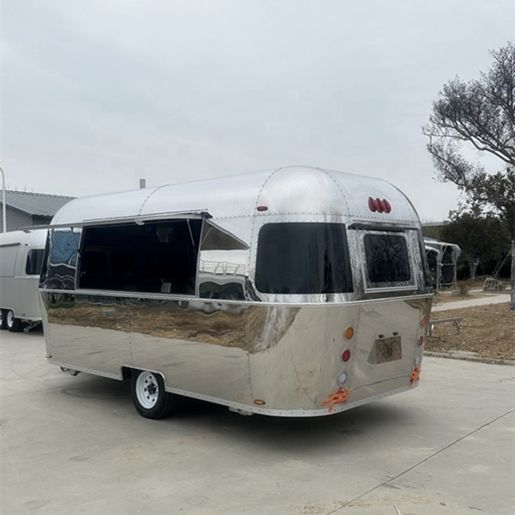 110v/220v voll ausgestattete Airstream mobile Küche für Hot Dog-Fast-Food-Anhänger