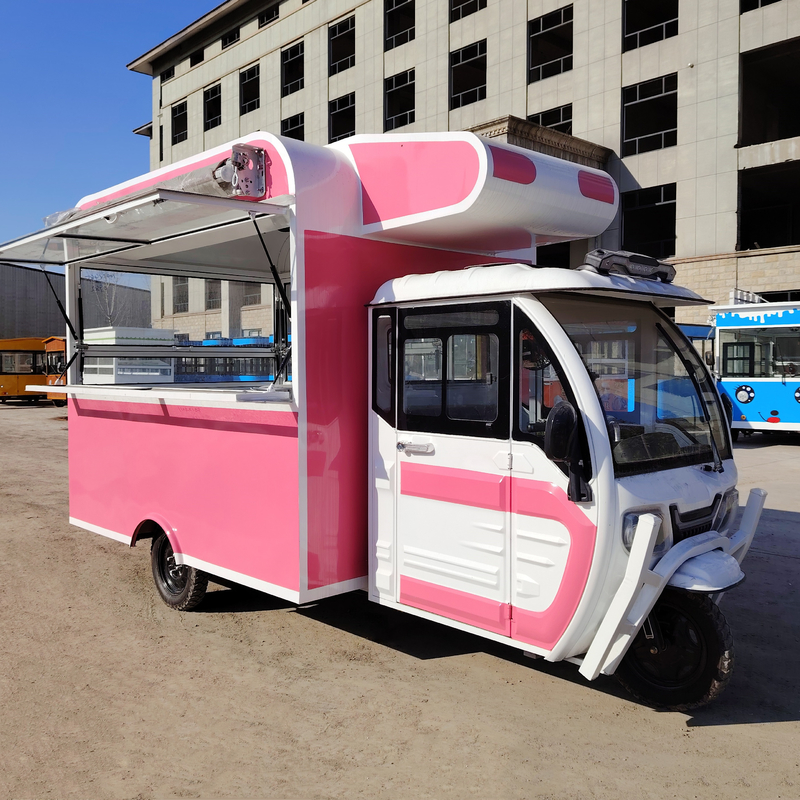 Multipurpose Mobile Electric Fast Food Snack Dreirad für Kochöl mit 40 km/h
