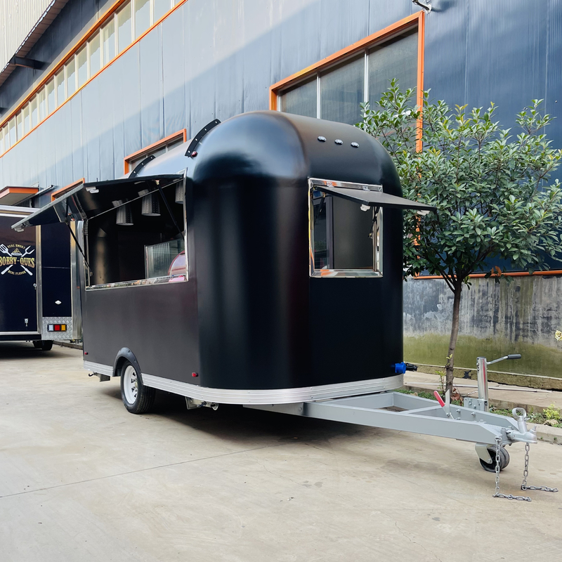 2023 Mobile Trailer für Snacks Fast Food Getränke Eiscreme Kaffee Milch Tee und Langlebig