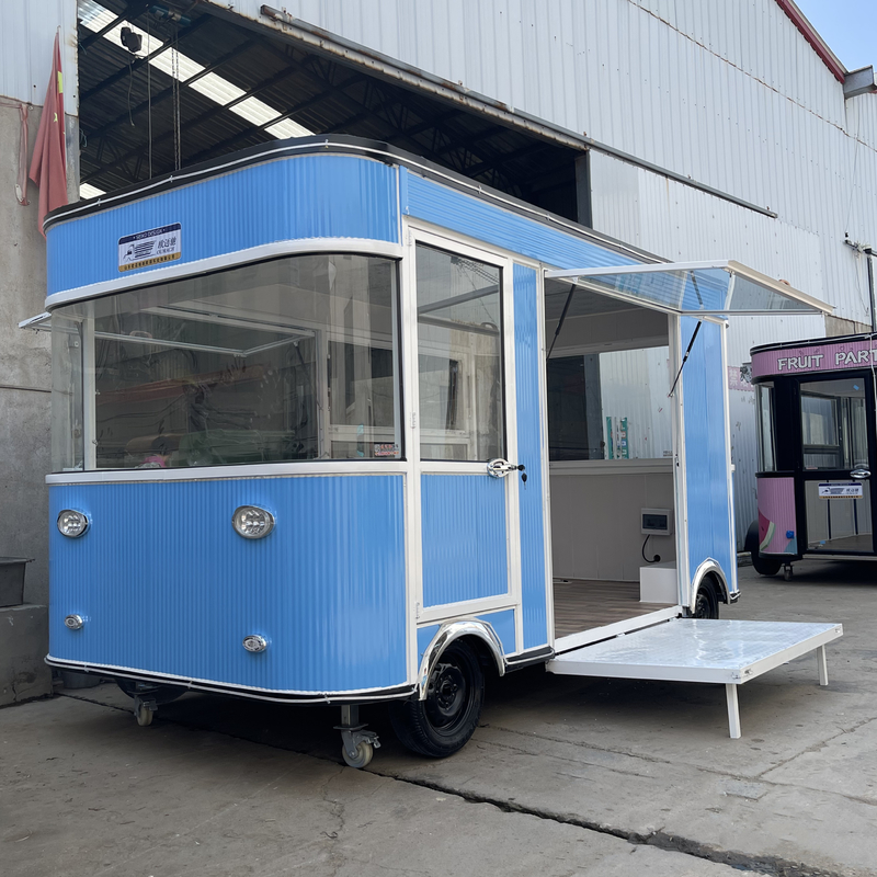 Elektrische Mobilware Alltagsbedürfnisse Einzelhandel Lebensmittel Snack Truck Trailer Cart