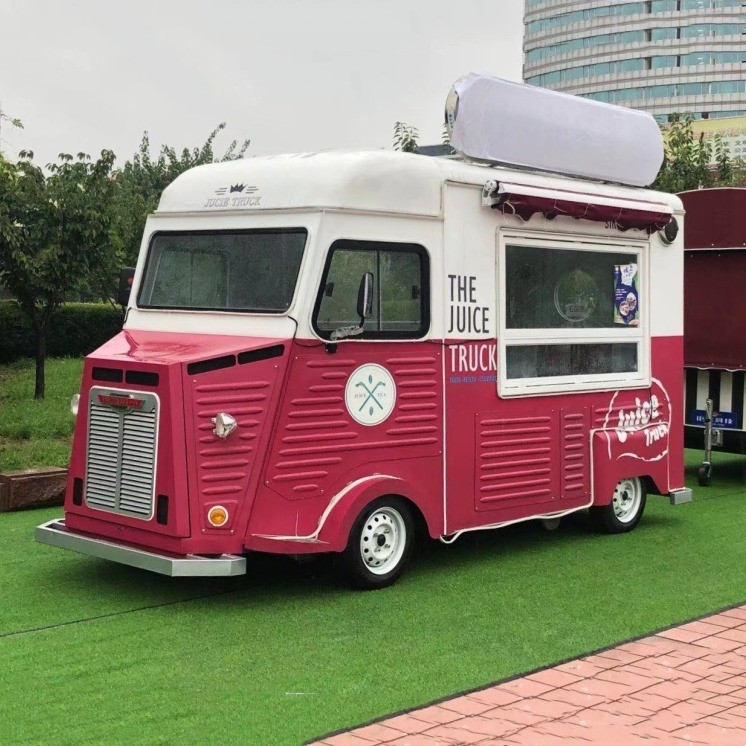 Elektrische Hot Dog-Wagen Vierräder Mobil Küche Eiscreme Truck für individuelle Bedürfnisse