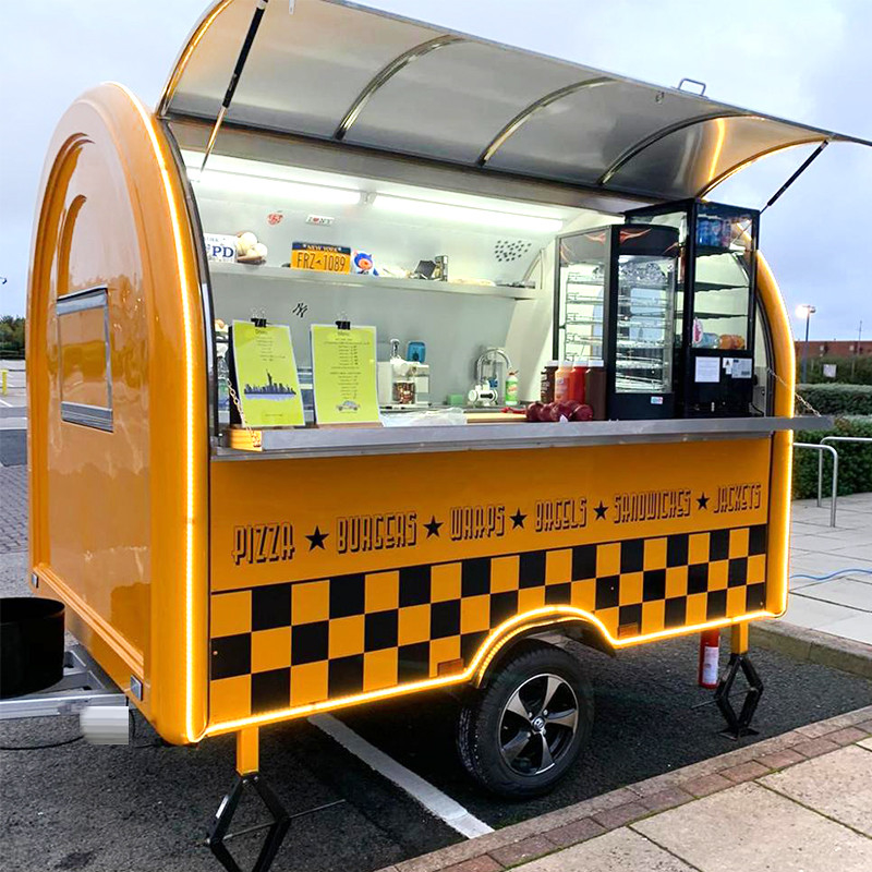 Verbessern Sie Ihr Geschäft mit unserem kundenspezifischen Food Truck Wasserbar und Milch Tee Wagen