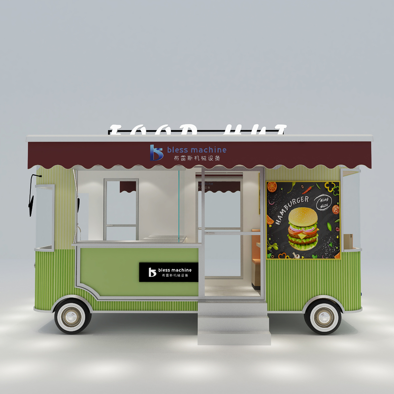 Freizeit-Fast-Food-Ausrüstung Elektrische Mobilgeräte Snack Getränke Catering Lieferwagen Lastwagen Anhänger Kiosk-Wagen