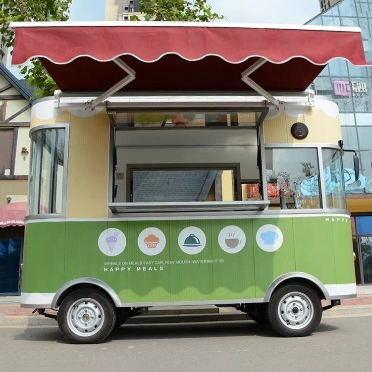 Mobiles Elektro-Snack und Getränke Catering Van Truck Kiosk-Wagen für unterwegs