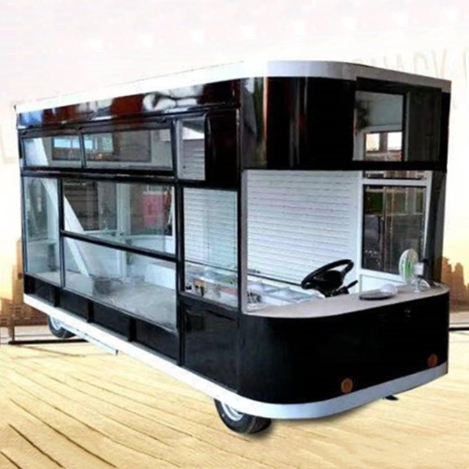 2022 Elektrische Mobilkleidung Frisur Salon Boutique Truck Trailer Wagen für Gewürz-Anlage