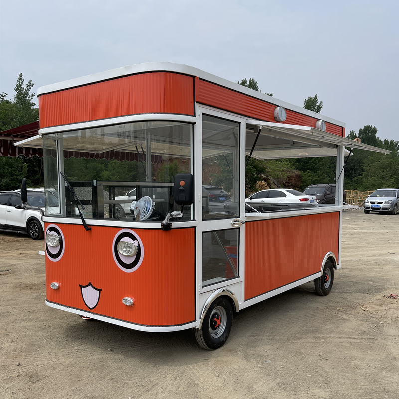 Elektrisch Mobil Bridecake Geburtstagstorte Dessert Gebäck Hamburger Sandwich Hot Dog Truck Anhänger Wagen
