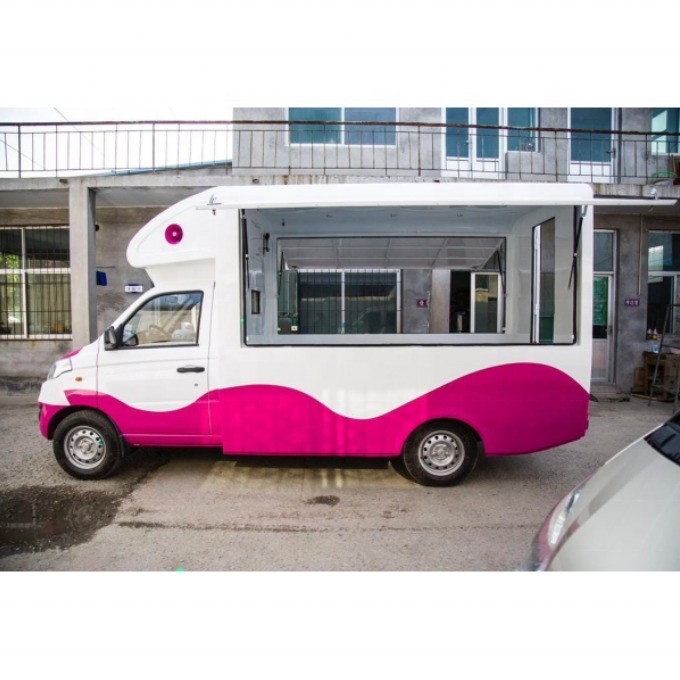 220V/380V Spannung Super Performance mobile Lebensmittel-Truck mit geringen Investitionen